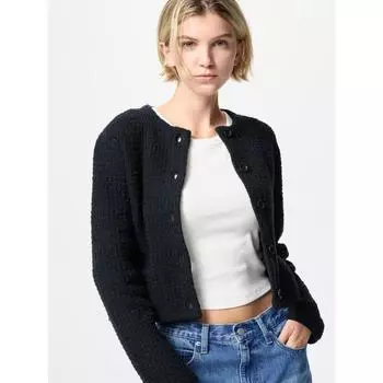 Короткая трикотажная куртка Uniqlo 00 WHITE/WOMEN XS