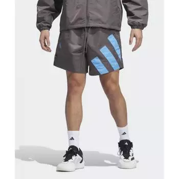 Короткие брюки ADIDAS Foundation Темно-серый IW8052 S