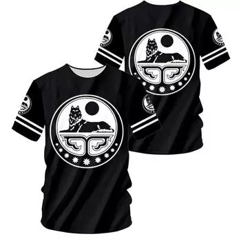 Короткие брюки и футболки с 3D принтом Чечни, мужские пляжные шорты-бермуды для серфинга, футболка «Грозный Гудермес», уличная одежда в стиле Харадзюку, футболки S