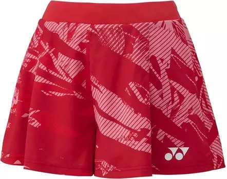 Короткие брюки Короткие брюки внутренние 25099 Tango Red S [YONEX] женские (с гетрами) (587)