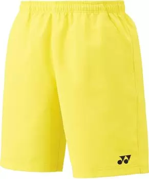 Короткие брюки Uni Short Pants 15150 Светло-желтый L [Yonex] (279)