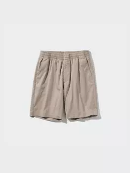 Короткие брюки Uniqlo Dry Stretch Easy 31 BEIGE/UNISEX XS