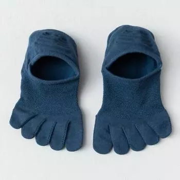 Короткие носки для мужчин и женщин, носки с пятью пальцами, дышащие носки с открытым носком, сетчатые носки, не показывающие носок, впитывающие пот носки-лодочки One Size