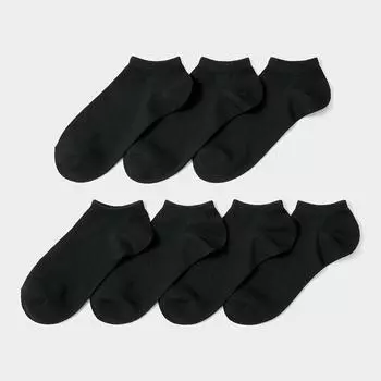 Короткие носки Gu By Uniqlo 7p 09 BLACK/2527cm