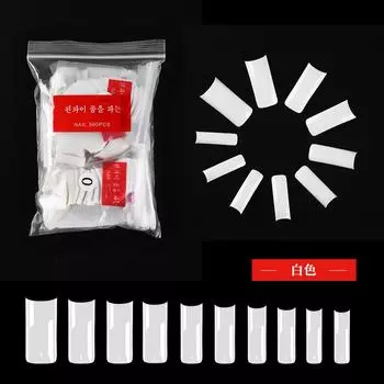 Короткие овальные круглые накладные ногти, 500 шт., Полное покрытие, накладные ногти, нажмите пальцем или пальцем на ногтях для маникюра, акриловые ногти #11