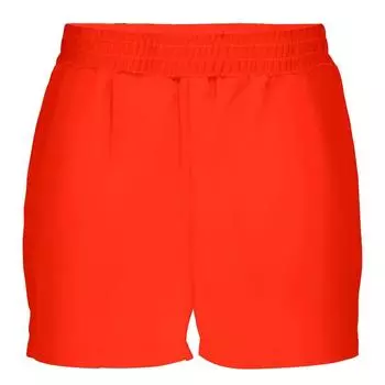 Короткие прямые женские шорты прямого кроя VERO MODA XS оранжевый