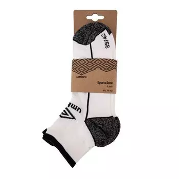 Короткие спортивные носки, упаковка 2 шт. t39-46 Мужчины UMBRO 39/42 чёрный