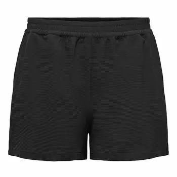 Короткие спортивные шорты с эластичным поясом ТОЛЬКО для женщин 34 чёрный