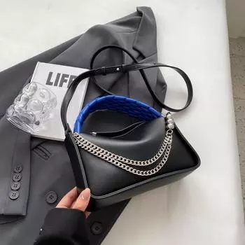 Короткие сумки с широкими ручками для женщин, модная сумка через плечо из искусственной кожи, женская повседневная мягкая сумка-подушка