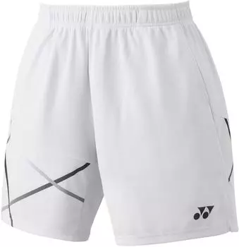 Короткие трикотажные шорты 15171 Белый S [Yonex] Мужские брюки, Брюки, (011)