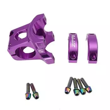 Короткие выносы MTB 31,8*35 мм, вынос руля из алюминиевого сплава для шоссейного велосипеда, горного велосипеда серебряный