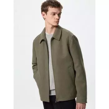 Короткий блузон Uniqlo с одним воротником 33 KHAKI/MEN S