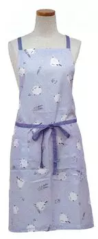 Короткий фартук Friends Hill лавандового цвета Shimaenaga Blue