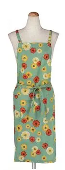 Короткий фартук Friends Hill Zinnia Green