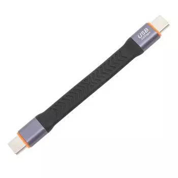 Короткий кабель USB C - USB C FPC Design 40 Гбит/с для передачи данных Usb 3.2 Gen 2 Type C кабель для ноутбука