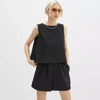 Короткий комбинезон из двух предметов GU by Uniqlo без рукавов +E
