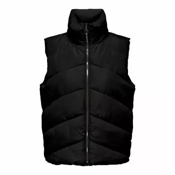 Короткий пуховик без рукавов Clara с воротником-воронкой Женский JDY