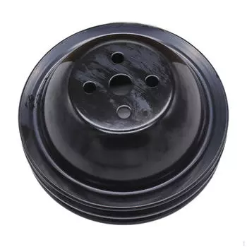 Короткий шкив водяного насоса Professional Premium Black для Chevy Big Block