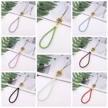 Короткий шнурок для мобильного телефона шнурок винтажная кожаная цепочка для телефона новые ювелирные изделия синий