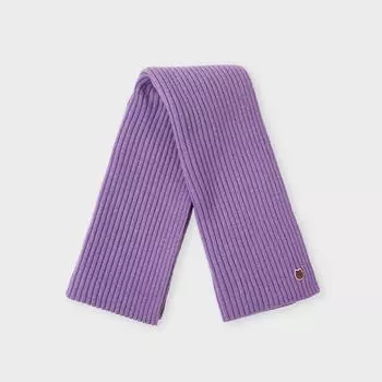 Короткий вязаный кашне Line Friends Made by Brown Фиолетовый