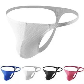 Короткое нижнее белье, однотонные удобные повседневные стринги с Т-образной спинкой L