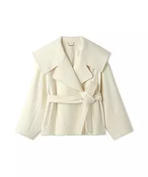 Короткое пальто большого цвета CWFC245008 OWHT [Selford] женское