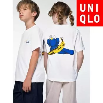 Коровы Uniqlo Japan + Уорхол Ut 00 WHITE/100