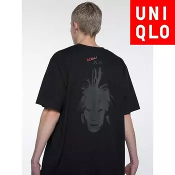 Коровы Uniqlo Japan + Уорхол Ut 09 BLACK/XXL