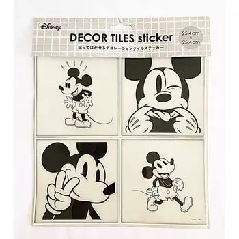 Корпорация Disney Наклейка на плитку Плитка 4 Микки DWS24 S&C