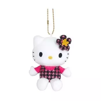 Корпорация Накадзима Корпорация) Коллекция талисманов Hello Kitty Kaohana розовый черный 198723-24 В10Ш8,5Г4,5 см