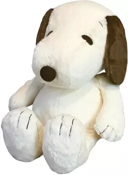 Корпорация Nakajima Peanuts Hug Hug плюшевая игрушка размер L Снупи Мокко высота сидя 37 см