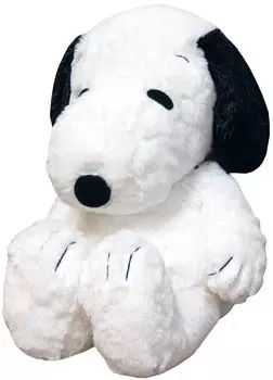 Корпорация Nakajima PEANUTS SNOOPY Peanuts Hug Hug плюшевая игрушка размер L Snoopy черный 077400-15