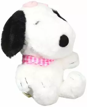 Корпорация Nakajima PEANUTS Снупи плюшевая игрушка Daisy Hill Puppies Bell S Style розовый В18 x Ш12 x Г12 см 143716-20 розовый
