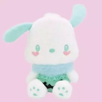 Корпорация Nakajima Sanrio Персонажи Mint Angel Pochacco Мягкая игрушка S В20 x Ш22 x Г15 см 202499-24