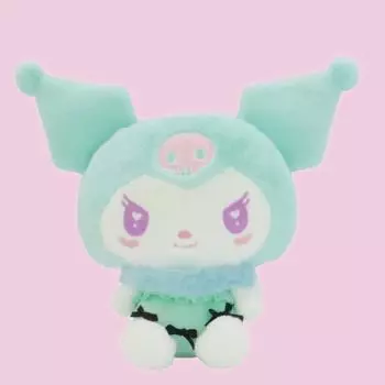 Корпорация Nakajima Sanrio Персонажи Мятный Ангел Куроми Мягкая игрушка S В22 x Ш27 x Г10 см 202468-24