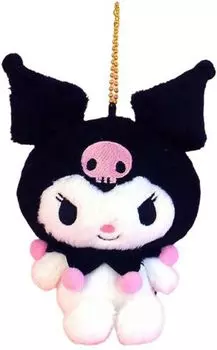 Корпорация Nakajima Sanrio пушистая плюшевая игрушка-талисман Куроми 147950-20