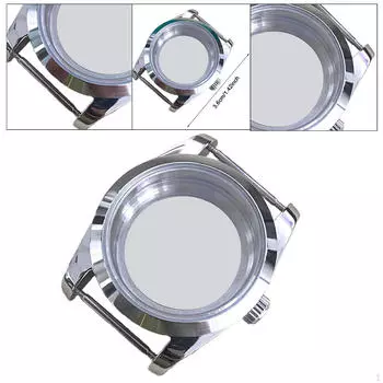 Корпус часов из нержавеющей стали, прозрачный, водонепроницаемый, для ремонта часов NH35, механизм NH36 39mm