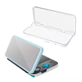 Корпус Crystal PC для нового 2DS LL/XL Cosnole, устойчивый к царапинам защитный чехол, ударопрочный передний задний корпус, чехлы