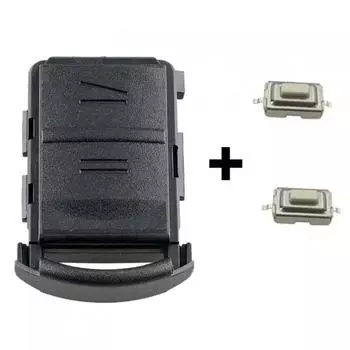 Корпус дистанционного управления автомобильным ключом, НОВЫЙ, 2 кнопки, замена, подходит для MERIVA, для OPEL, для ASTRA с 2 микропереключателями