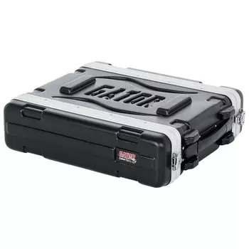 Корпус GATOR Rack Case, легкий, PE, стандартный, литой, размер серии 2U/короткий GR-2S (Винты/шайбы включены) [] чёрный