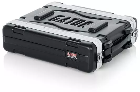 Корпус GATOR Rack Case, легкий, стандартный, литой, PE, серия 2U/короткий размер GR-2S (Винты/шайбы включены) [] чёрный