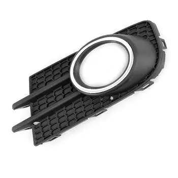 Корпус противотуманной фары переднего бампера, автомобильные аксессуары, подходящие для Volkswagen Tiguan 2012-2018, держатель корпуса противотуманной фары с хромированным кольцом