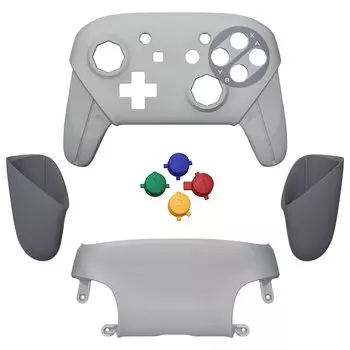 Корпус с восьмиугольным воротом eXtremeRate Stick Design Shell, совместимый с Pro Controller, чехол с узором Pro Controller, совместимый с Switch Pro Pro
