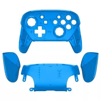 Корпус с восьмиугольным воротом eXtremeRate Stick Design Shell, совместимый с Pro Controller Прозрачный корпус Pro Controller, совместимый с Switch Pro Pro