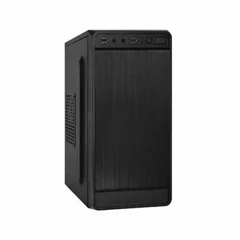 Корпус системного блока Exegate Ex283125rus Baa-108 Black Matx aaa400 80 мм 2 USB Аудио