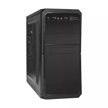 Корпус системного блока Exegate Ex284025rus Ba-202 Black Matx aa450 80 мм 2 USB Аудио