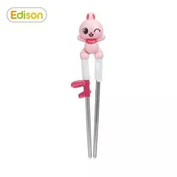 Коррекционная практика для малышей Friends Sten Step 1. Палочки для еды Bunny, Rabbit Bunny Right Hand, 1 шт.