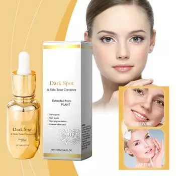 Коррекция темных тонов осветляет и пятна, увлажняет и восполняет воду, осветляет морщины, увлажняет50мл One Size жёлтый