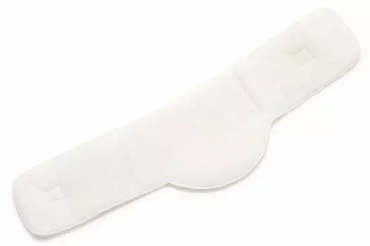 Корректирующая подушечка для талии Кимоно Мягкая подушечка для коррекции One Touch Rubber Включена в комплект Японское нижнее белье в стиле Азума, белое [SOUBIEN] Женское (hsd0205k-3071)