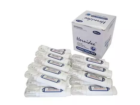 Корректирующая жидкость Harnidex White 20 шт. #WPL2 белый